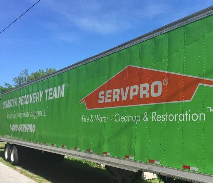 SERVPRO truck parked at our Carthage/Joplin office