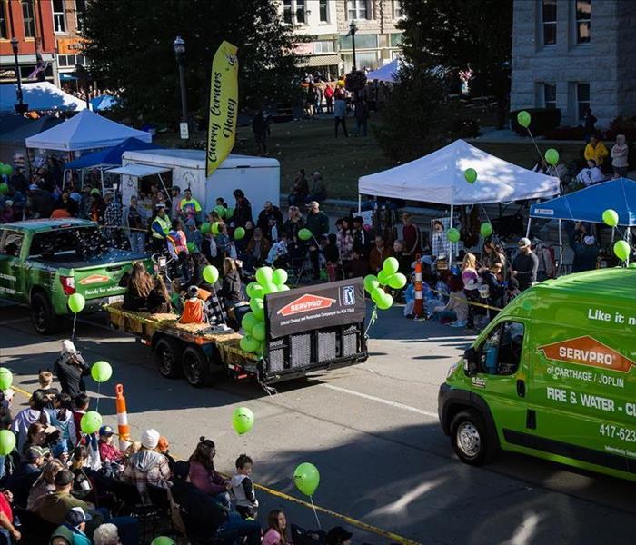 SERVPRO team in the parade